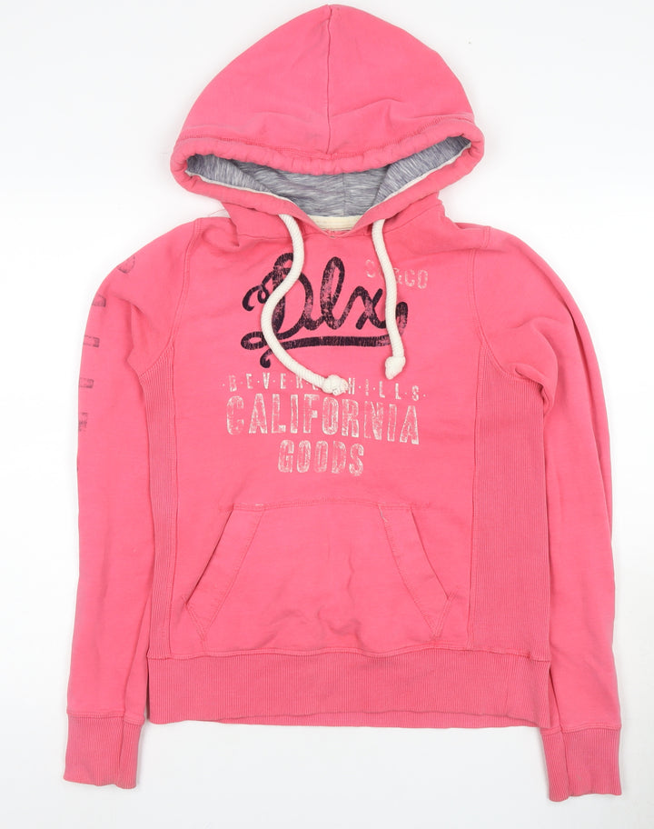 Soulcal & Co Women's Pink Pullover Hoodie Size 8