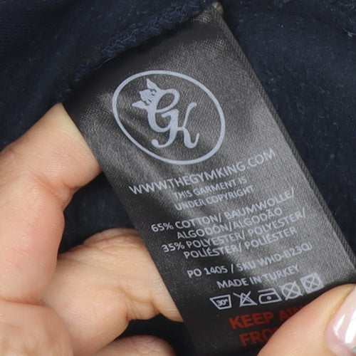 Gym King Women's Blue Pullover Hoodie - Size 12