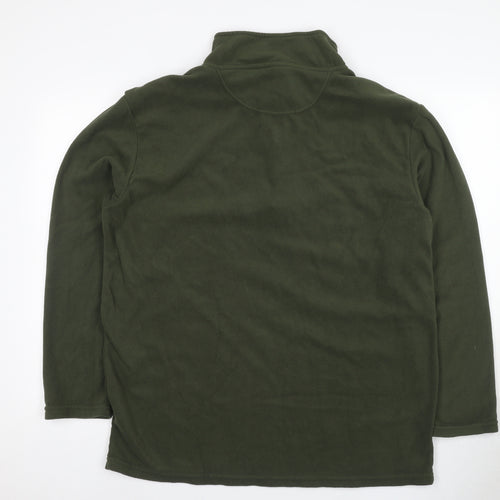 Peter Storm Men's Green XL Pullover Fleece Sweatshirt