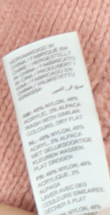 Fat Face Women's Pink Cardigan, V-Neck, Size 14