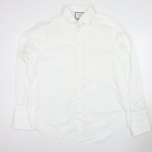 Charles Tyrwhitt Men's White Classic Fit Dress Shirt