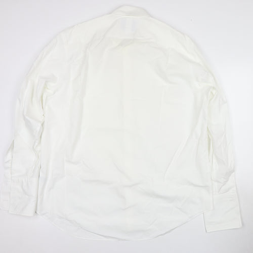 Charles Tyrwhitt Men's White Classic Dress Shirt