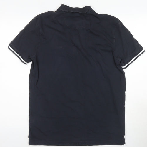 BOSS Men's Black Polo Shirt L Regular Fit