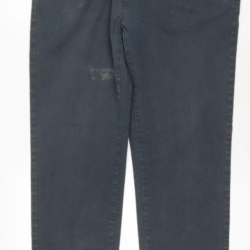 Farah Men's Black Straight Jeans, 36 Waist