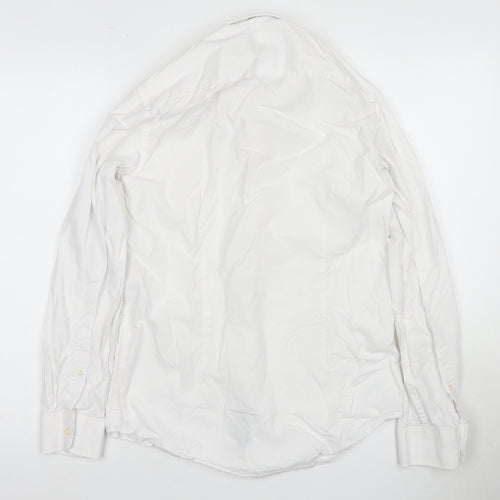 The Savile Row White Extra-Slim Fit Men's Shirt