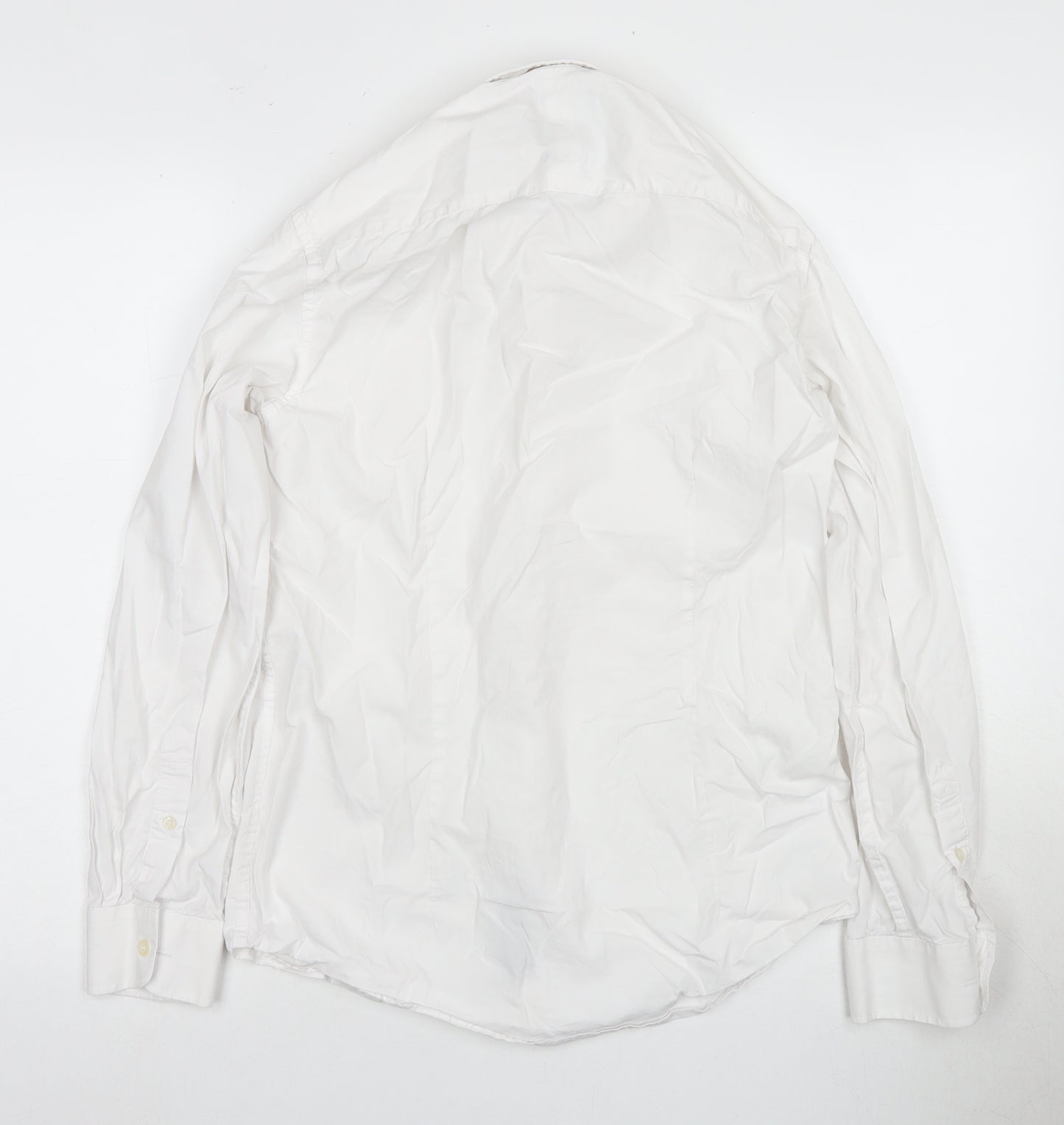 The Savile Row White Extra-Slim Fit Men's Shirt