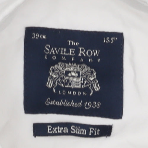 The Savile Row White Extra-Slim Fit Men's Shirt