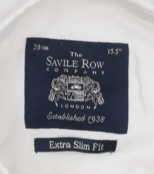 The Savile Row White Extra-Slim Fit Men's Shirt