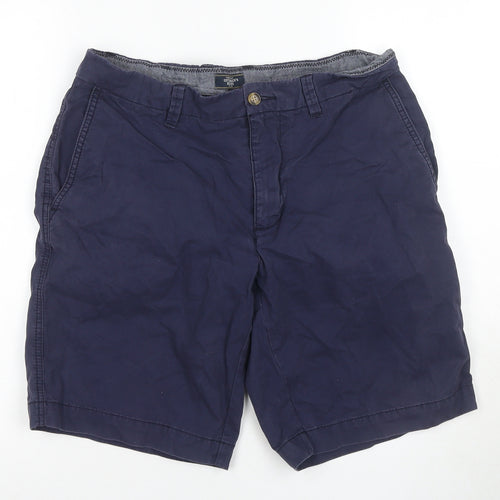 Gentlemen's Relish Men's Blue Chino Shorts, Size 32