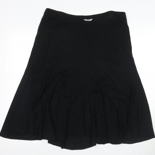Marks and Spencer Women’s Black Skirt Size 18 Cotton