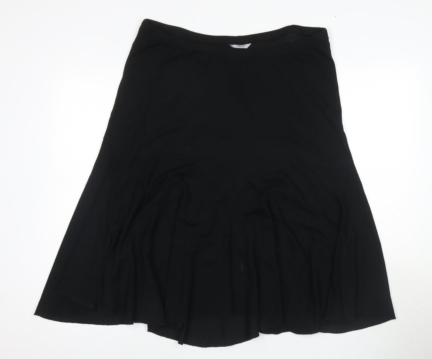 Marks and Spencer Women’s Black Skirt Size 18 Cotton