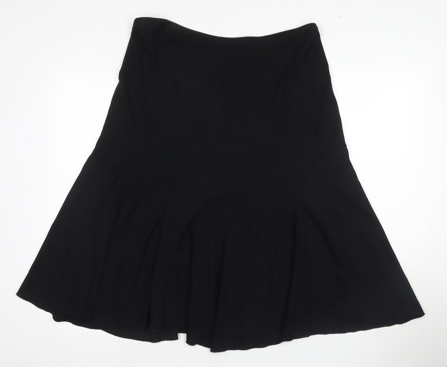 Marks and Spencer Women’s Black Skirt Size 18 Cotton