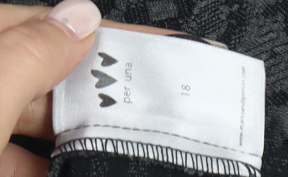 Marks and Spencer Women's Grey Jacket, Size 18, Casual Style