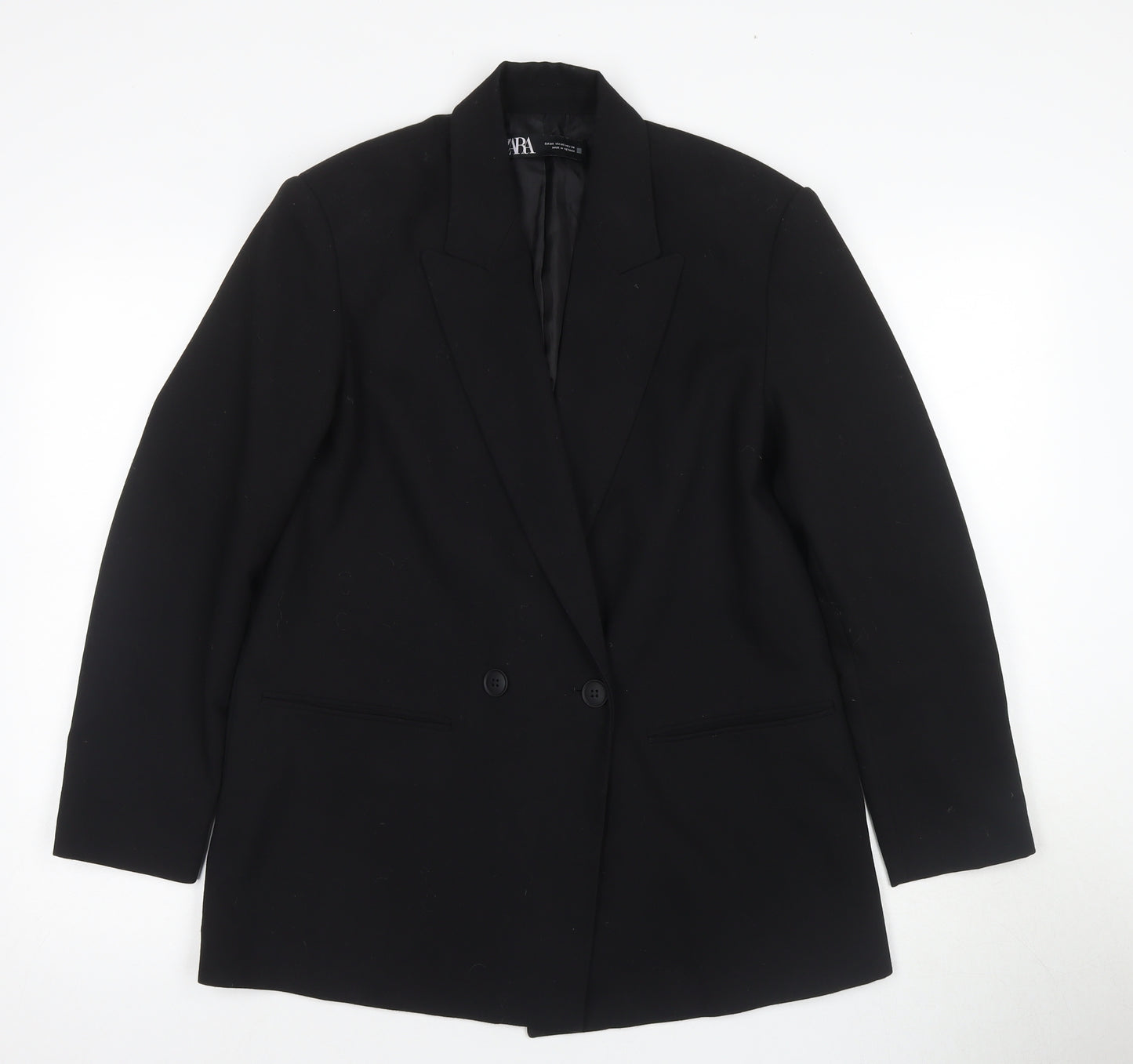 Zara Women's Black Blazer XS - Elegant Workwear