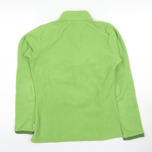 Decathlon Women's Green XS Fleece Pullover Sweatshirt