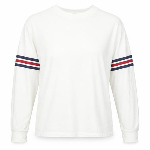 Brandy Melville Women’s White Long Sleeve T-Shirt
