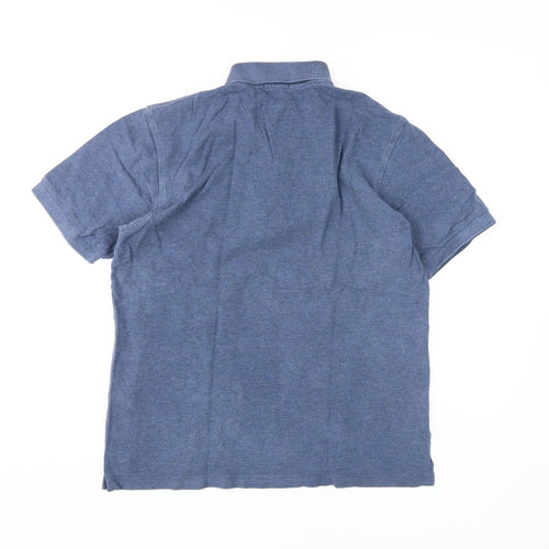 Bossini Men's Blue Polo Shirt - Size S, Casual Summer Wear