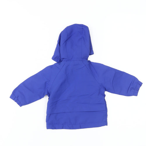 Early Days Unisex Baby Blue Jacket 0-3 Months with Hood