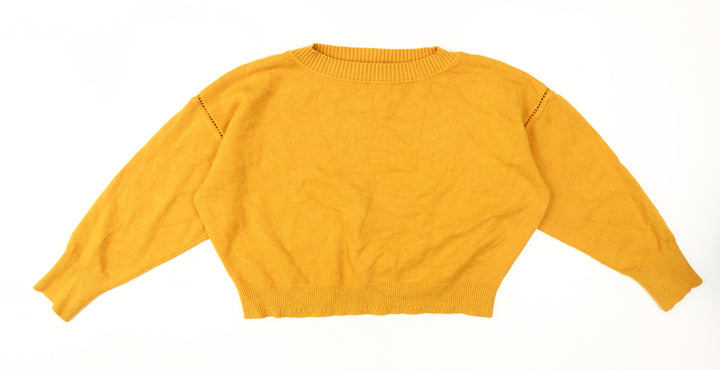 Oasis Women's Yellow XL Pullover Jumper