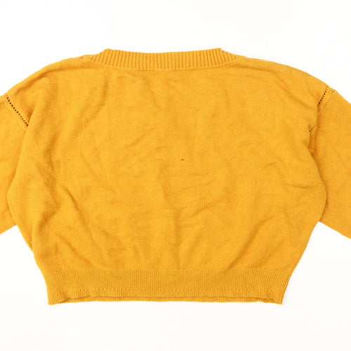 Oasis Women's Yellow XL Pullover Jumper