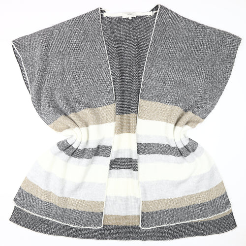 Next Women's Multicoloured Cape Jumper, Medium, Striped