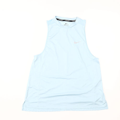 Nike Men's Blue Running Tank Top - Size L