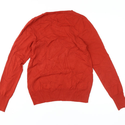 Ann Taylor Women's Red Pullover Jumper, Size S