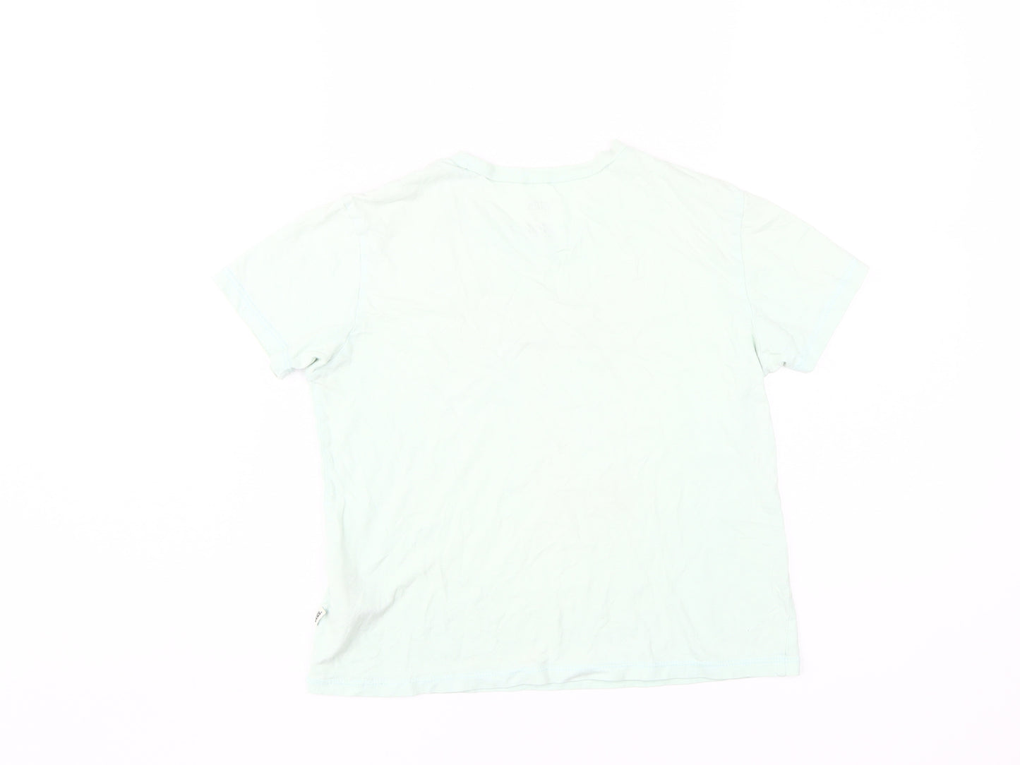 Vans Unisex White T-Shirt, Medium, Casual Basic
