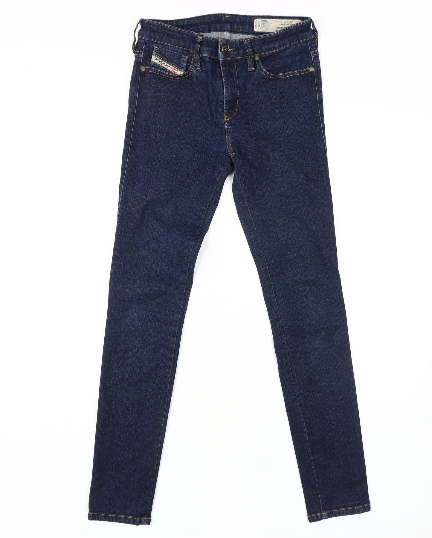 Diesel Women's Blue Skinny Jeans, Size 8, Stretch Denim
