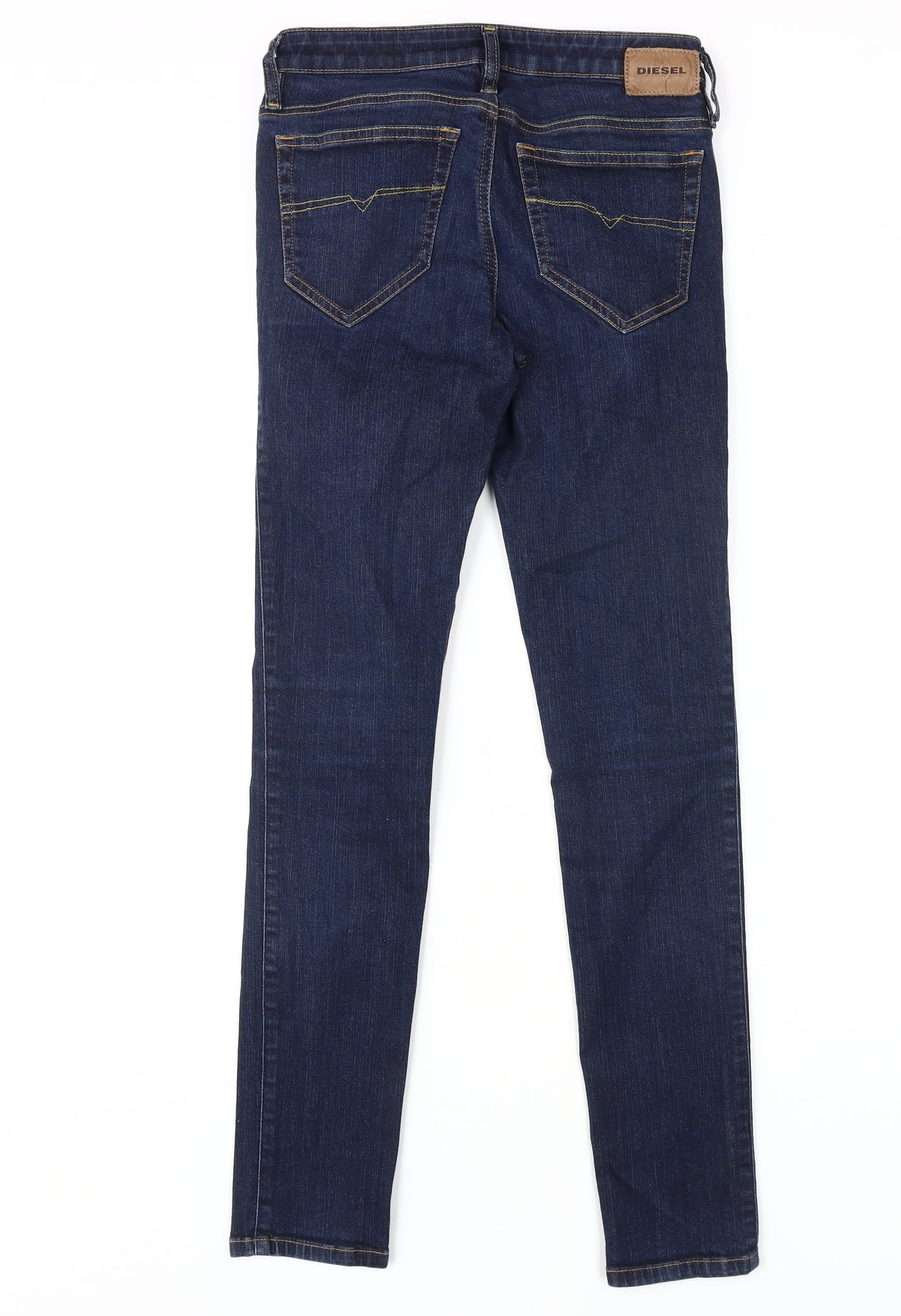 Diesel Women's Blue Skinny Jeans, Size 8, Stretch Denim