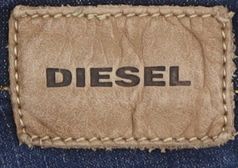 Diesel Women's Blue Skinny Jeans, Size 8, Stretch Denim