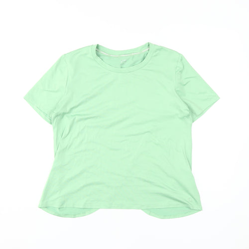 Marks and Spencer Women's Green T-Shirt Size 12