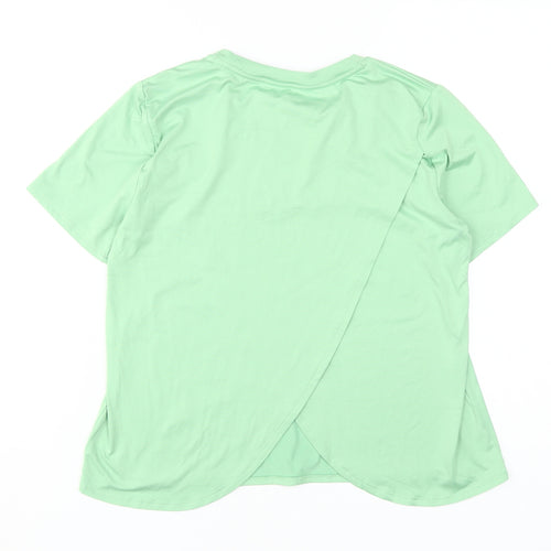 Marks and Spencer Women's Green T-Shirt Size 12