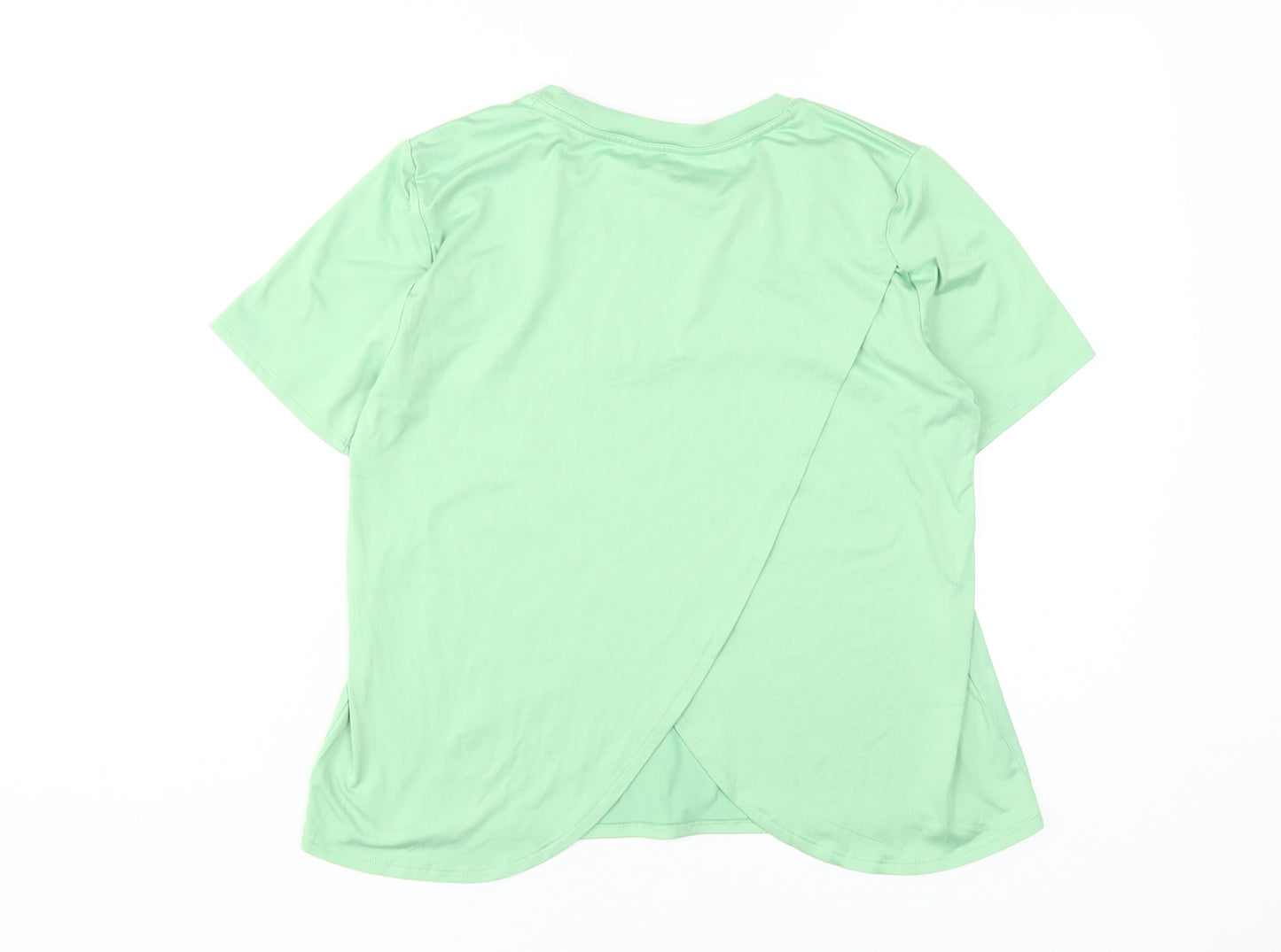 Marks and Spencer Women's Green T-Shirt Size 12