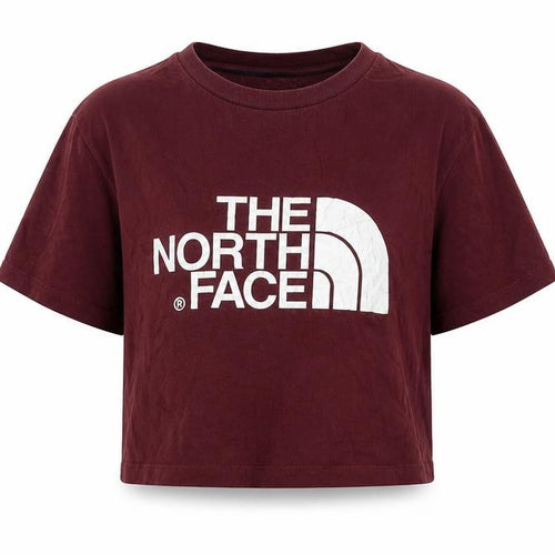 The North Face Women's Red XS Cropped T-Shirt