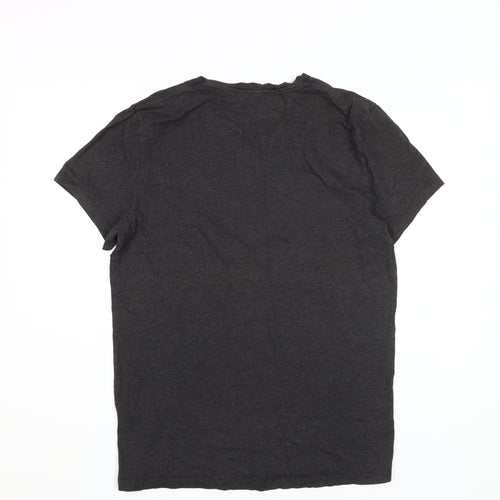 Jack Wills Men's Black Medium Logo T-Shirt