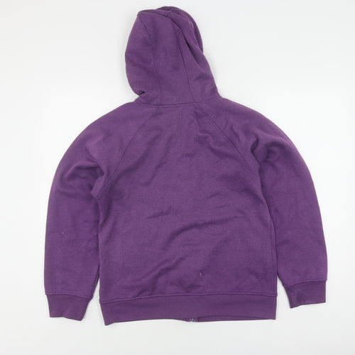 LA Gear Women's Purple Full Zip Hoodie Size 12