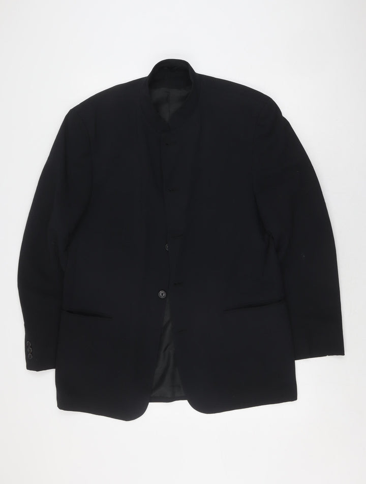 Willson Men's Black Blazer 38 Single-Breasted Formal