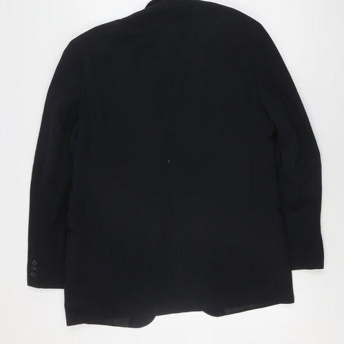Willson Men's Black Blazer 38 Single-Breasted Formal