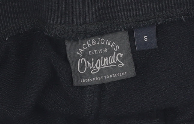 Jack & Jones Men's Black Sweat Shorts Size S