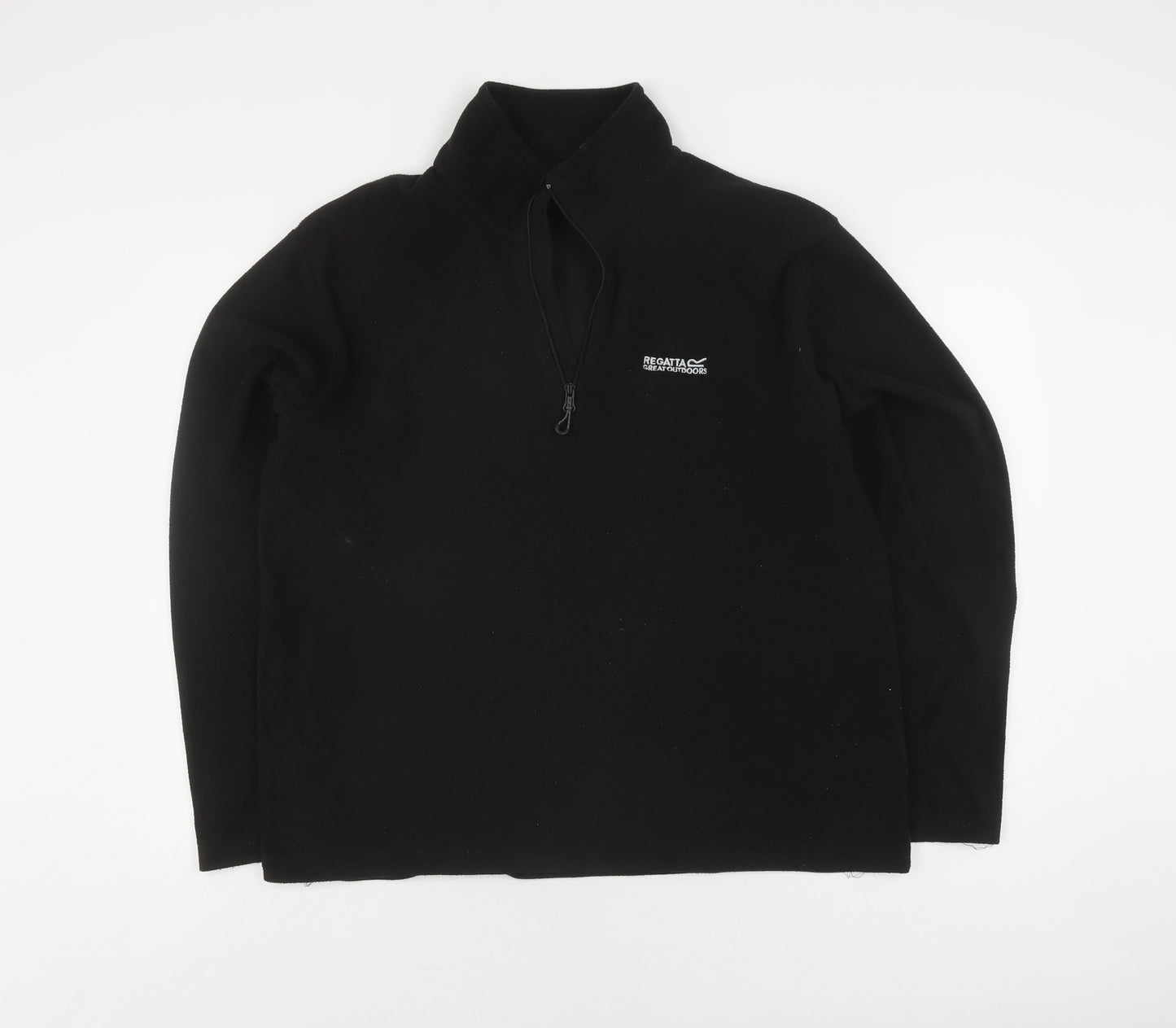 Regatta Men's Black Pullover Hoodie Size L Fleece Outdoor
