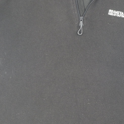 Regatta Men's Black Pullover Hoodie Size L Fleece Outdoor