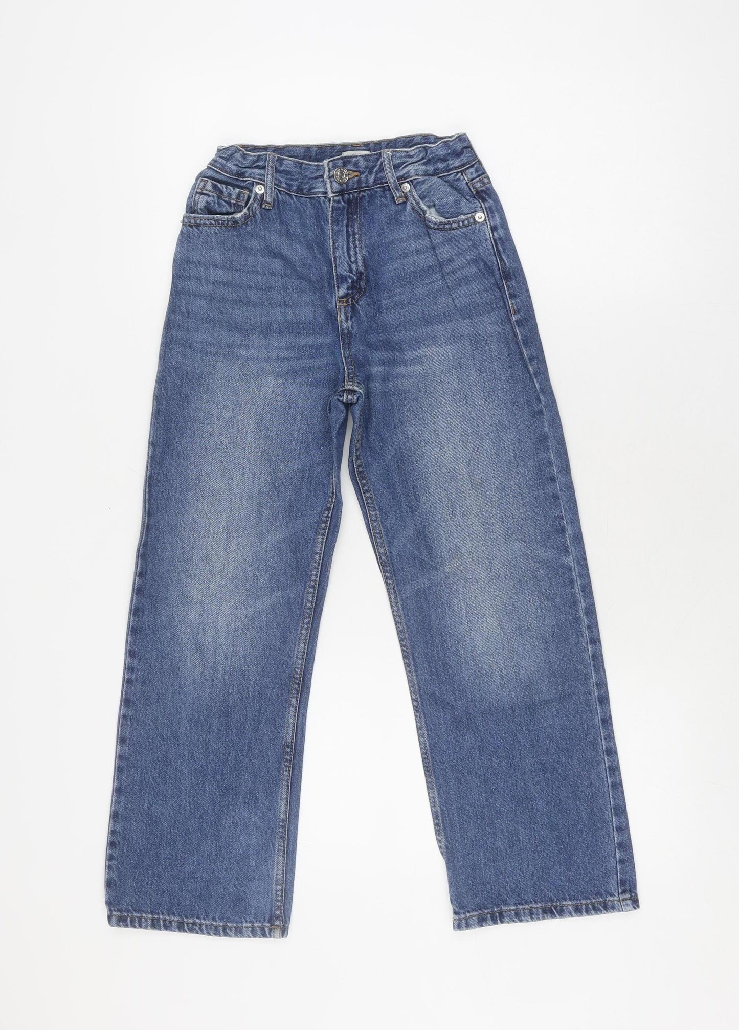 River Island Girls Blue Straight Jeans, 10 Years