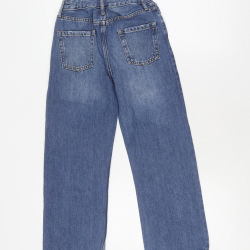 River Island Girls Blue Straight Jeans, 10 Years