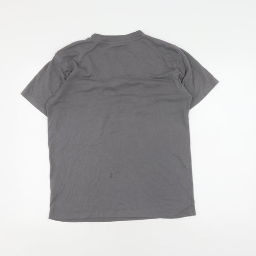 Voi London Men's Grey M T-Shirt with Logo