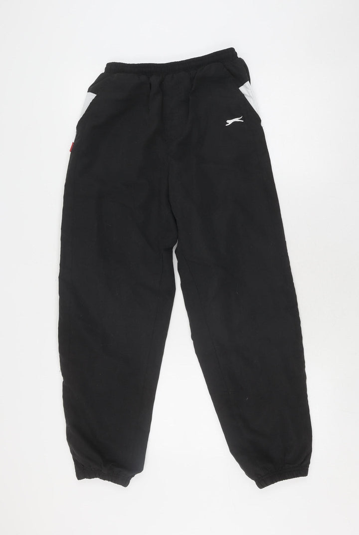 Slazenger Girls Black Track Pants, 13 Years, Activewear Trousers