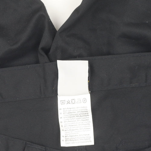 Maverick Men's Black Cargo Trousers, Size L, Workwear