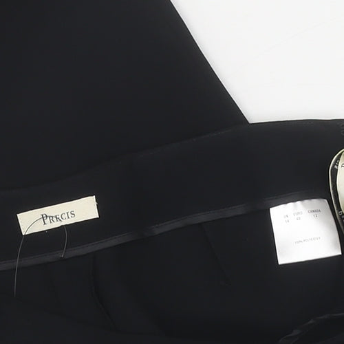 Precis Women's Black Trousers Size 12