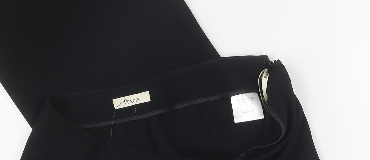 Precis Women's Black Trousers Size 12
