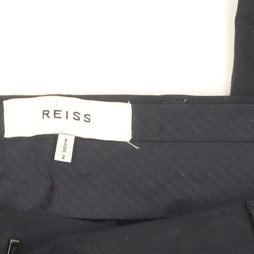 Reiss Men's Black Trousers, 36, Classic Style